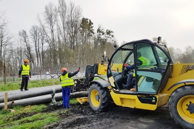 Ruszyły prace przy instalacji bariery elektronicznej na granicy z Rosją 