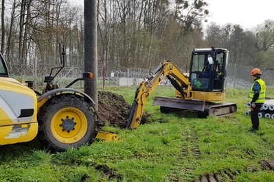Ruszyły prace przy instalacji bariery elektronicznej na granicy z Rosją 