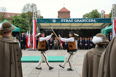 Występ Orkiestry Reprezentacyjnej SG w czasie Centralnych Obchodów Święta SG 