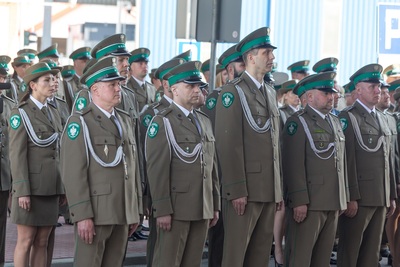 Uroczystość nadania imienia Powstańców Styczniowych Placówce SG w Bobrownikach 