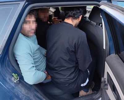 Zatrzymani cudzoziemcy 