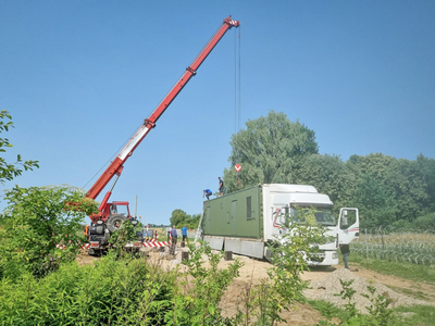 Kolejne kontenery już na granicy polsko-rosyjskiej 