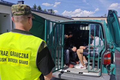 Zatrzymani cudzoziemcy 