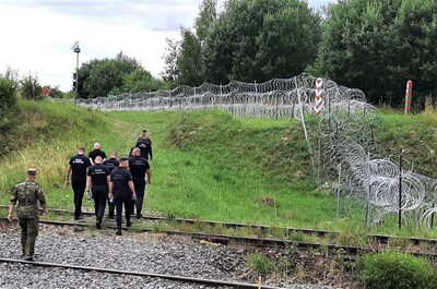Współne szkolenie Straży Granicznej i Policji Granicznej Republiki Mołdawii. 