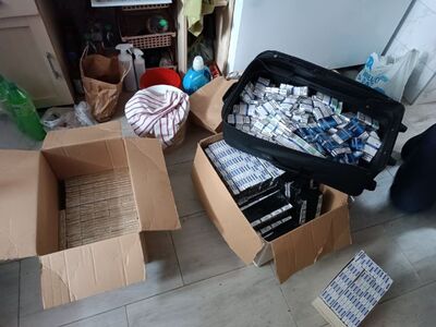 Kontrabanda zabezpieczona przez funkcjonariuszy SG i KAS 