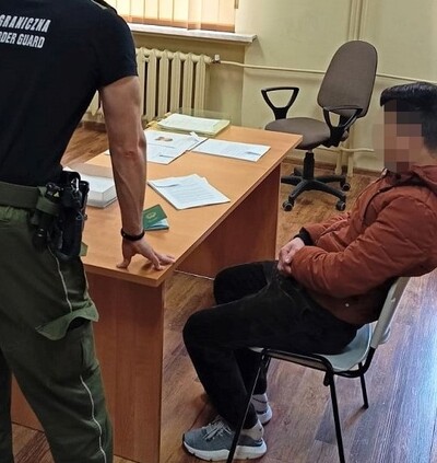 Zatrzymany cudzoziemiec 