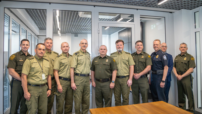 Spotkanie Komendanta Głównego Straży Granicznej z Wiceszefem Służby Granicznej Stanów Zjednoczonych 