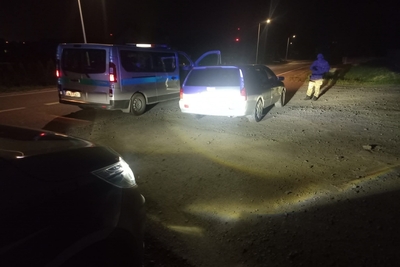 Pojazd zatrzymanego Rumuna