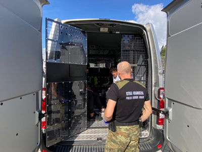 zatrzymanie nielegalnych migrantów 