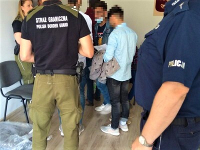 Zatrzymani cudzoziemcy 