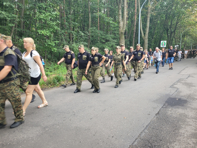 Pielgrzymka Straży Granicznej na Jasną Górę 