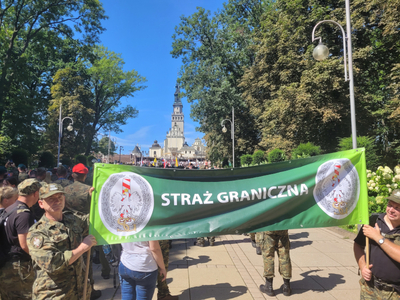 Pielgrzymka Straży Granicznej na Jasną Górę 