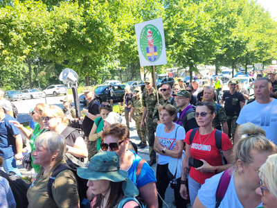 Pielgrzymka Straży Granicznej na Jasną Górę 