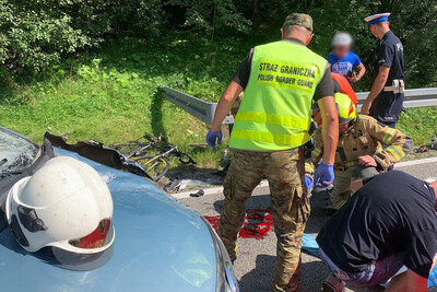 Akcje ratownicze funkcjonariuszy z Karpackiego Oddziału SG 