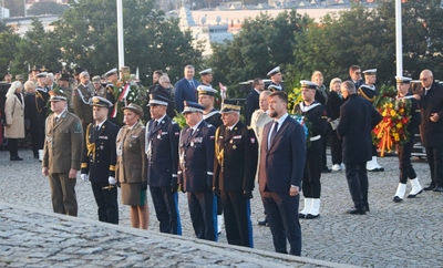 Na Westerplatte uczczono 84. rocznicę wybuchu II wojny światowej 