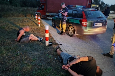 Zatrzymanie kurierów 