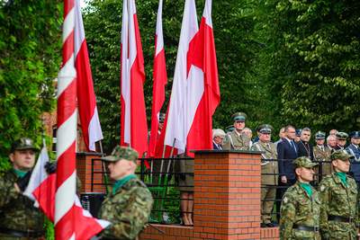 Pożegnanie sztandaru Centralnego Ośrodka Szkolenia SG 