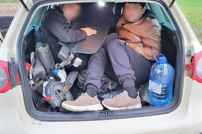 Zatrzymani cudzoziemcy 