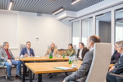 Wizyta delegacji fińskiej Straży Granicznej w KGSG 