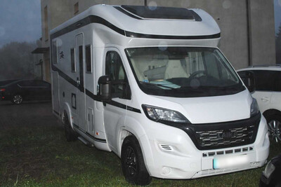 Zabezpieczony kamper 