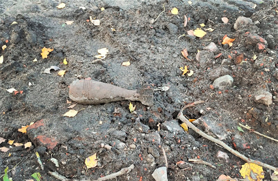 Niewybuch z czasów II wojny światowej 