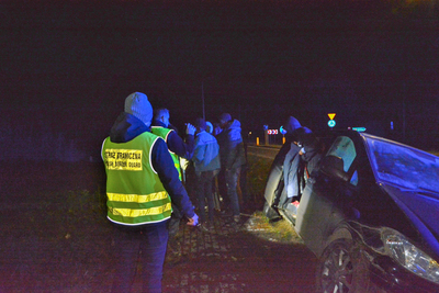 Zatrzymanie nielegalnych migrantów 