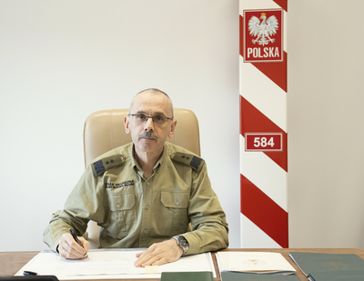 Podpisanie trójstronnego porozumienia - Komendant Głowny SG gen. dyw. SG Tomasz Praga 