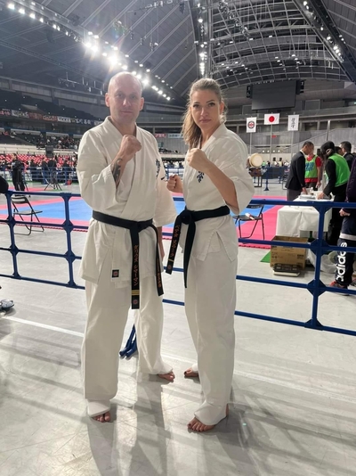 sierż. szt. SG Beatę Szulak podczas International Friendship Elite Karate Championships 2023 