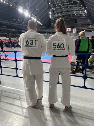 sierż. szt. SG Beatę Szulak podczas International Friendship Elite Karate Championships 2023 