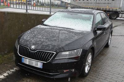 Zabezpieczone auto 