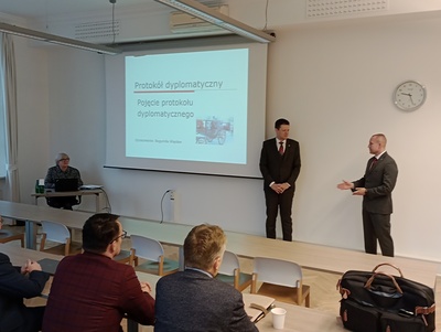 Szkolenie w Akademii Dyplomatycznej 
