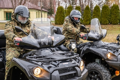Nowe pojazdy ATV w Straży Granicznej 