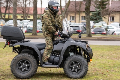 Nowe pojazdy ATV w Straży Granicznej 