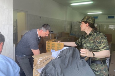 Pomoc humanitarna na granicy 