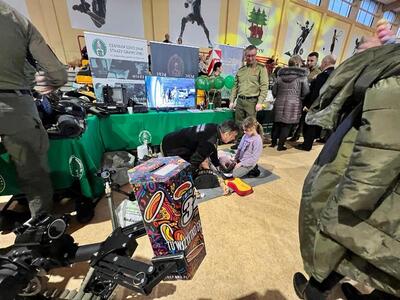 Funkcjonariusze SG w czasie 32. finału WOŚP 