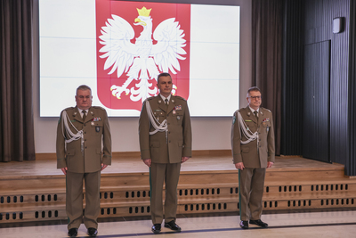 Uroczystość przejęcia obowiązków przez nowego Zastępcę Komendanta Głównego SG 