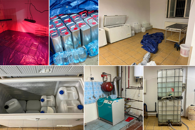 Działania funkcjonariuszy Straży Granicznej i Policji 