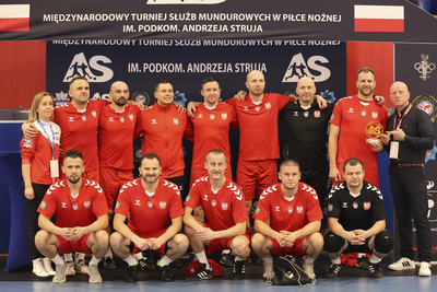 Reprezentacje SG w XIV Międzynarodowym Turnieju Służb Mundurowych w Piłce Nożnej Halowej 
