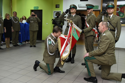Uroczystość przekazania obowiązków na stanowisku Komendanta Śląskiego Oddziału Straży Granicznej. Uroczystość przekazania obowiązków na stanowisku Komendanta Śląskiego Oddziału Straży Granicznej.