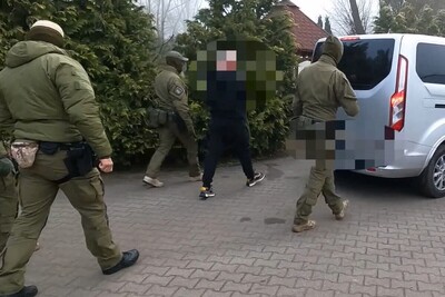 Funkcjonariusze SG zatrzymują organizatora nielegalnego przekraczania granicy 