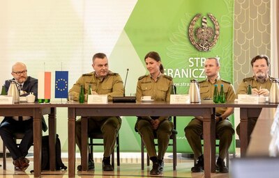 Spotkanie w KGSG delegatów misji ewaluacyjnej Schengen