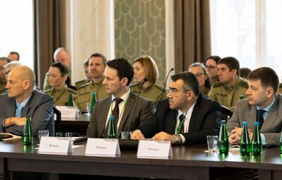 Spotkanie w KGSG delegatów misji ewaluacyjnej Schengen