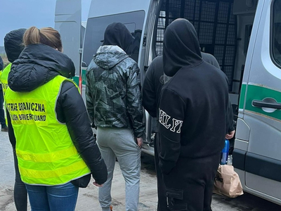 Zatrzymani cudzoziemcy 
