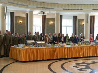 Spotkanie wielkanocne w Komendzie Głównej SG 