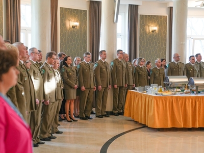 Spotkanie wielkanocne w Komendzie Głównej SG 