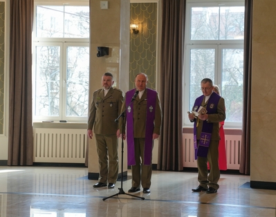 Spotkanie wielkanocne w Komendzie Głównej SG 