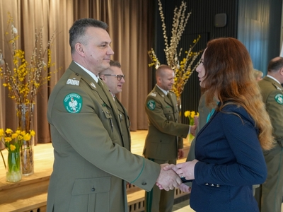 Spotkanie wielkanocne w Komendzie Głównej SG 