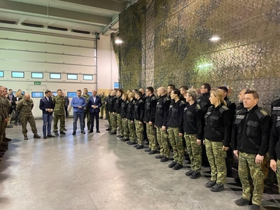 Minister Spraw Wewnętrznych i Administracji w Podlaskim Oddziale Straży Granicznej 