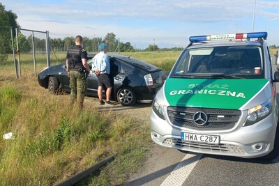 Ukrainiec i Białorusin wpadli na przemycie migrantów 
