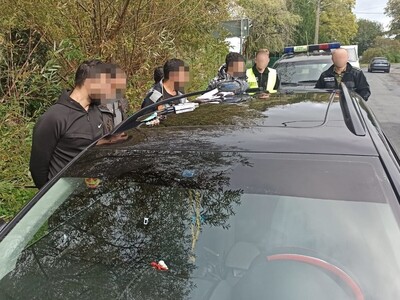 Ukraińcy zatrzymani za przemyt Afgańczyków 